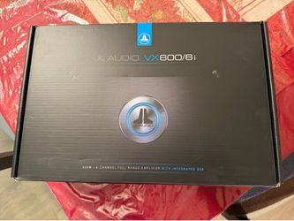JL Audio VX600/6i 6-channel car amplifier with digital signal processing — 75 watts RMS x 6