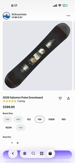 2026 Salomon pulse snow board