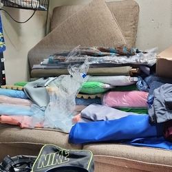 Various Bolts Of Fabric $5 Each