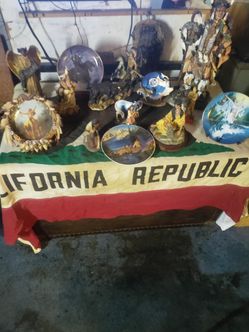 14 Pc Bundle COLLECTABLE INDIAN FIGURINE & PLATES