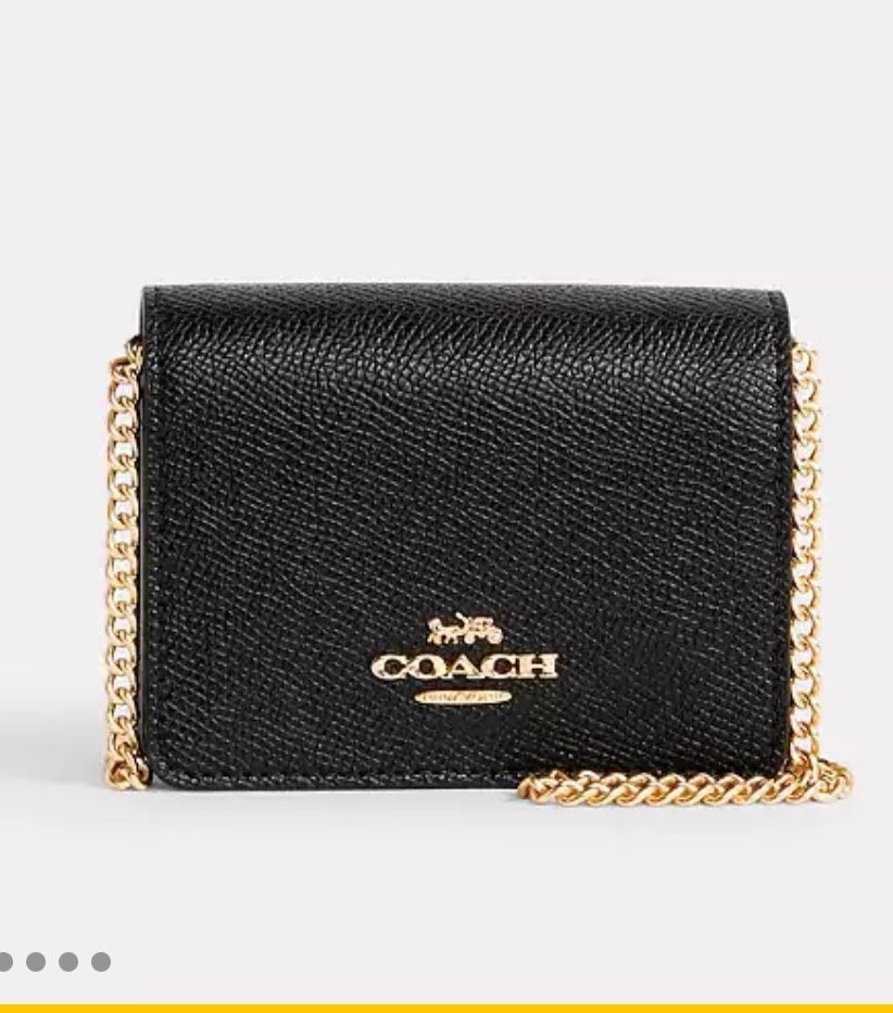 Coach Mini Wallet On A Chain