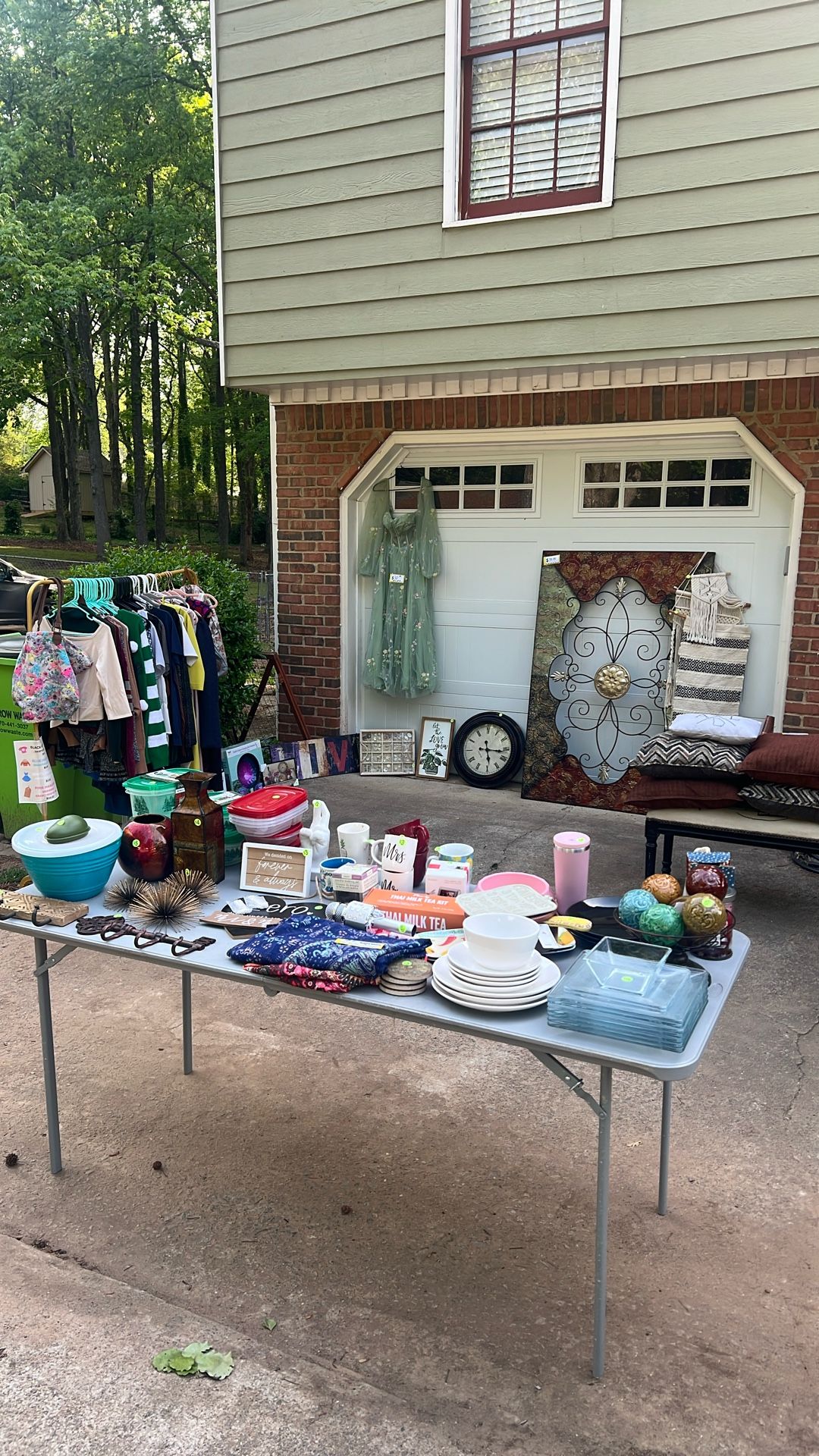 BEAUTIFUL DAY FOR A YARD SALE!