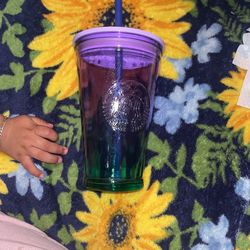 Glass Starbucks Cup