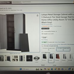 Letaya Steel Storage Cabinet