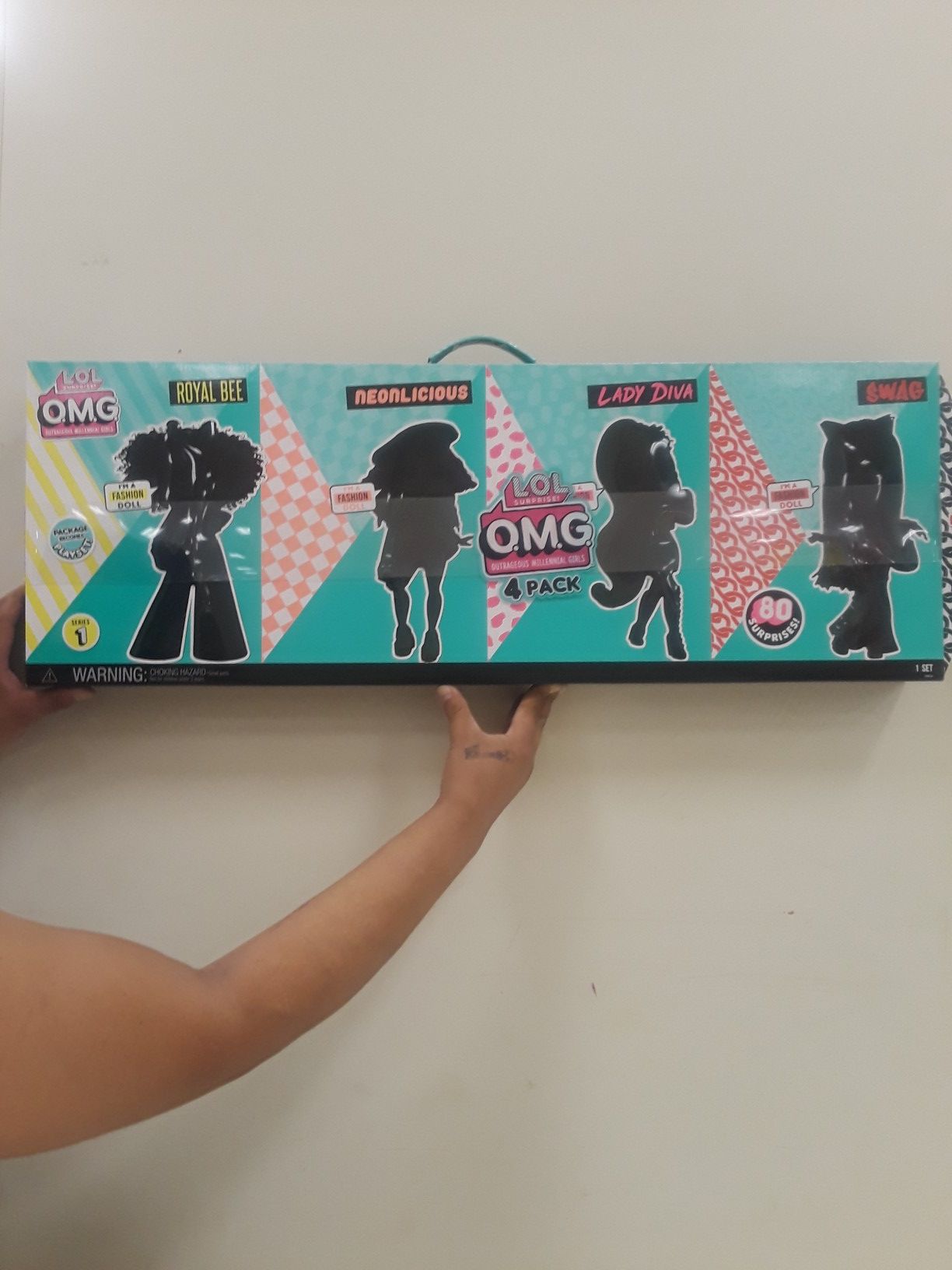 New Lol OMG Exclusive 4 Doll Playset