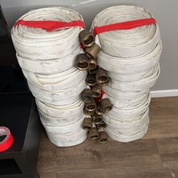 1 1/2 fire hoses X   & 75ft