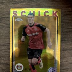 Patrick Schick Topps Chrome Card