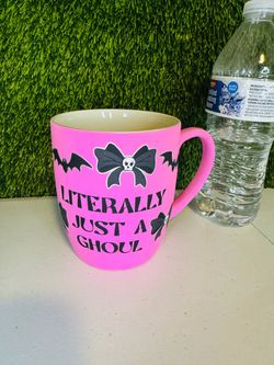 Halloween coffee cup