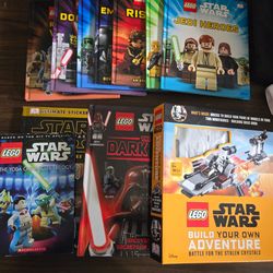 12 LEGO Star Wars Books