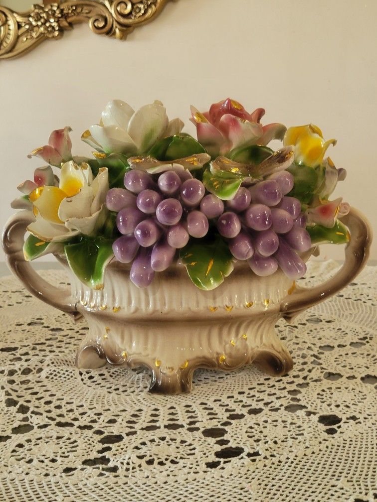 Vintage Capodimonte Decoracion