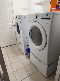 LG washer and dryer