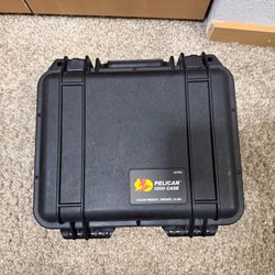 Pelican 1200 Case With Foam