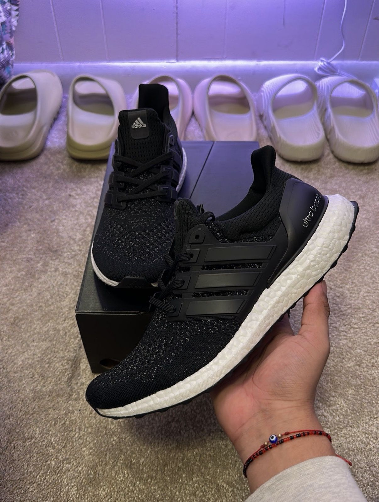 Adidas Ultraboost 1.0 Black Reflective Size 9.5