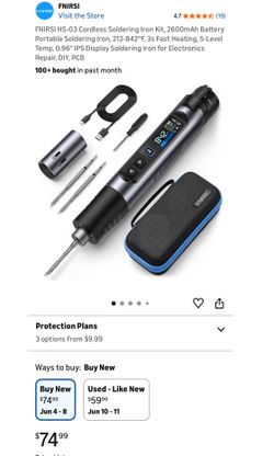 Cordless Soldering Iron Kit