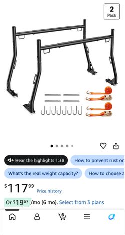 Truck bed ladder