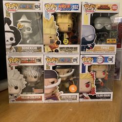 Random Anime Funko Pop Set