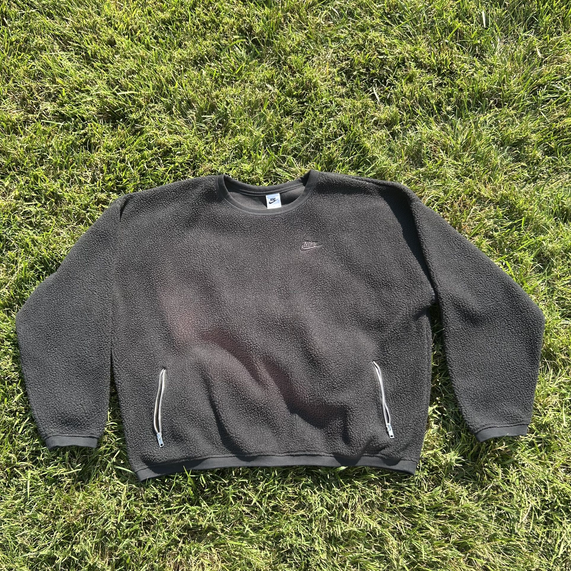 Black Nike Fleece Sweatshirt (XL)