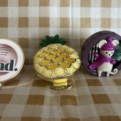 Set Of 3 car Fragrance Holders Bath And Body Works 