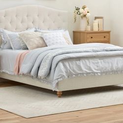 King Size Platform Bed New NO MATTRESS 