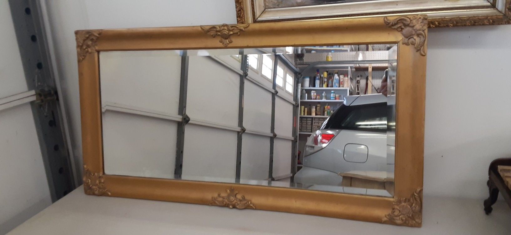 Antique Beveled Glass Mirror. Rancho Bernardo