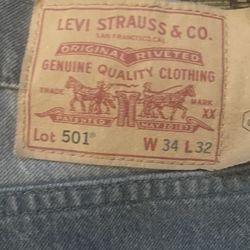501 Levi’s Only 20 Brand New