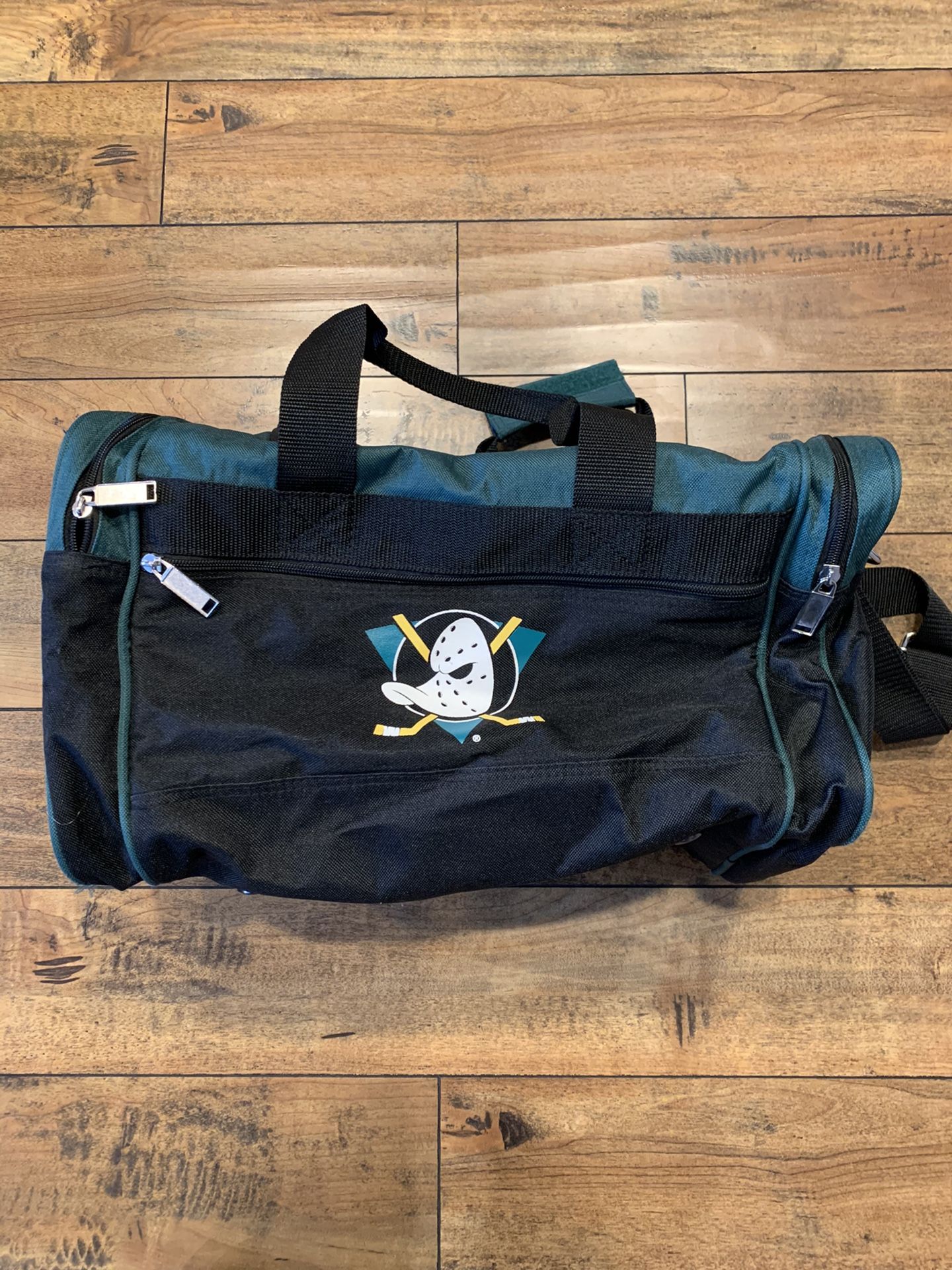 Vintage Anaheim Ducks duffle bag