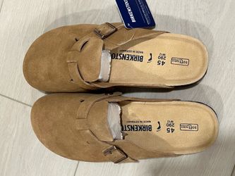 Birkenstock Boston Soft Footbed Suede Leather