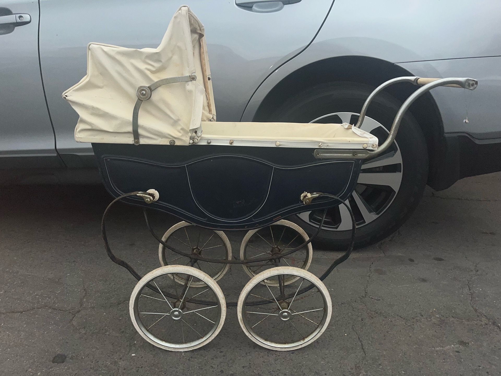 Tri-Ang Vintage Doll Stroller From England