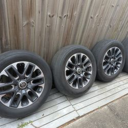 4 20" Toyota 6 Lug Wheels Tundra