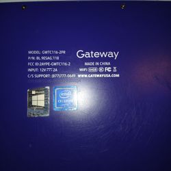 Gateway Touch Screen Labtop