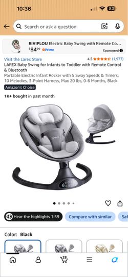 Larex Baby Swing