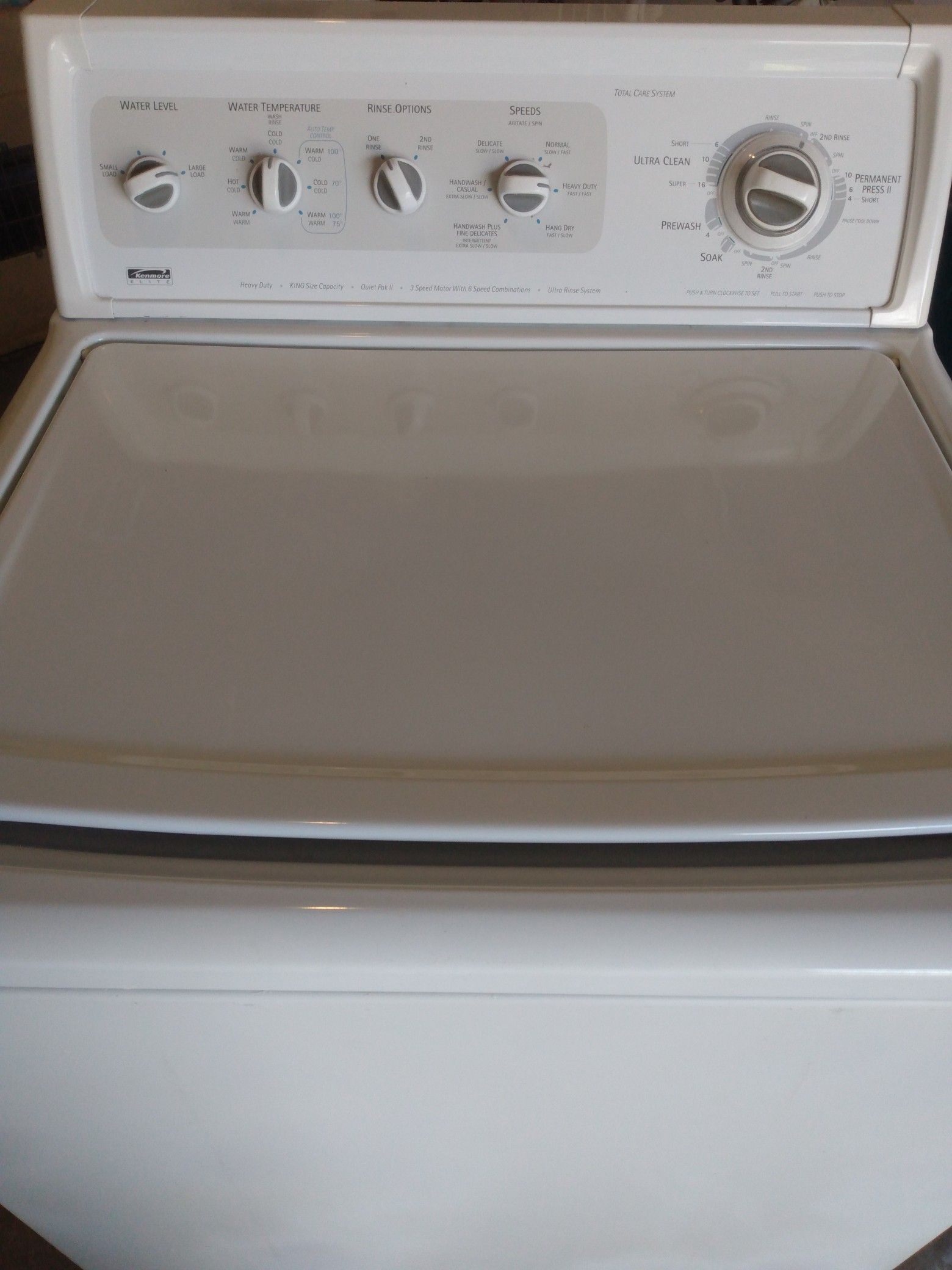 137 HEAVY DUTY KENMORE WASHER 137