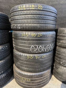 20” tires michelin 305/40/20 with free installation $250