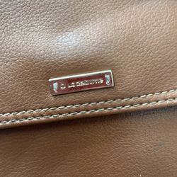 Liz Claiborne Crossbody Brown Leather Purse