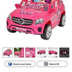 Minnie Mouse Mercedes Ride On Car