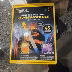 National Geographic Stunning Science Chemistry Set