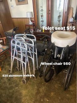 walkers / wheel chairs/ cane & more