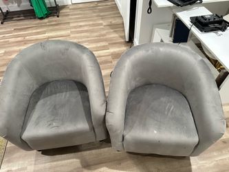Grey chairs