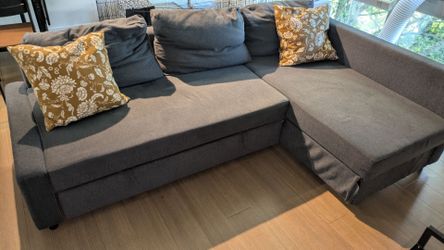 $120 Used Sectional/Sleeper Sofa