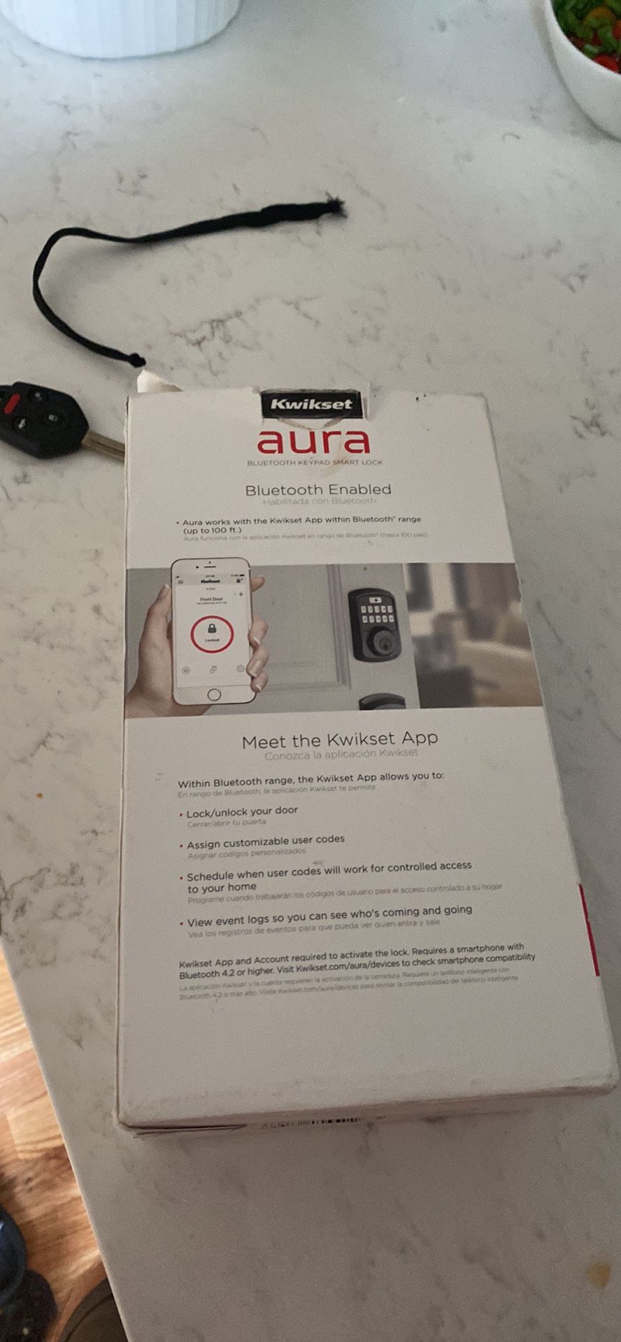 Electronic keypad. Bluetooth.