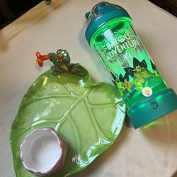 Disney princess frog Prince tianas Bayou Plate/bottle