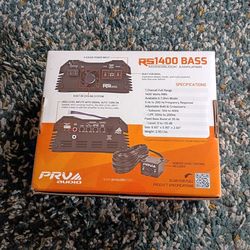 PRV 1400 class d amplifier