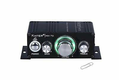 Kinter MA170 12V 2 Channel Mini Digital Audio Power Amplifier for Car or Mp3