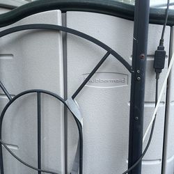 Rubbermaid resin shed