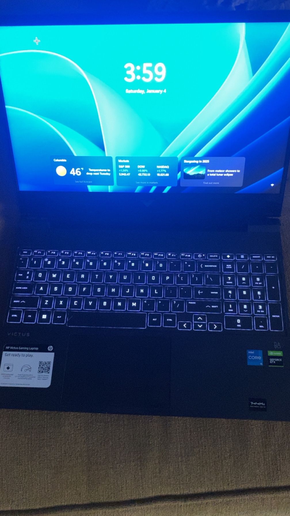 Victus laptop