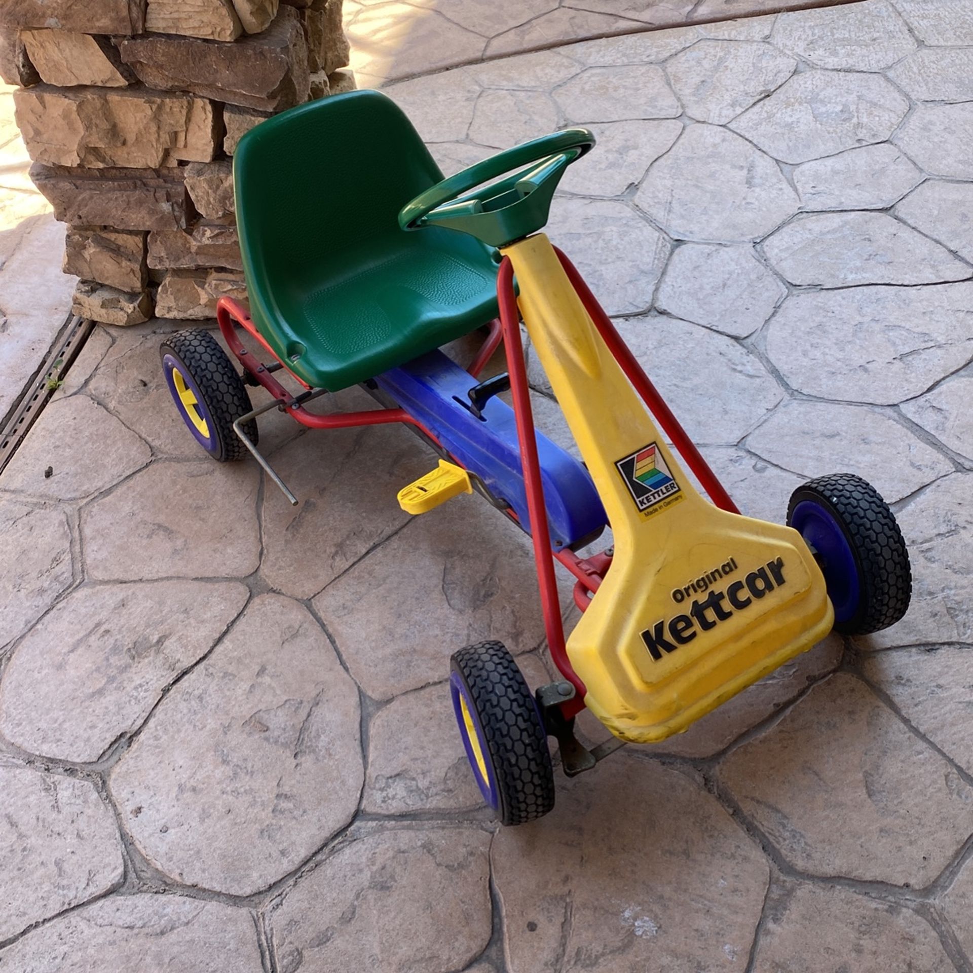 KETTLER Original KETTCAR "Sportster" Red Yellow Green Blue