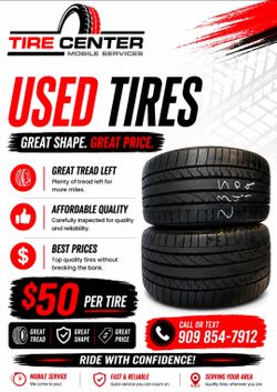 used tires llantas usadas home service