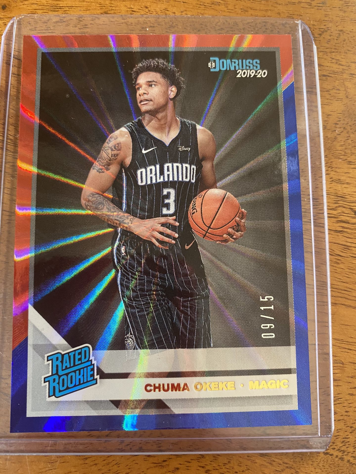 Chuma Okeke (09-15) numbered card