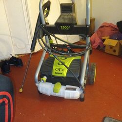 Sunjoe Pressure Washer 2300 Psi