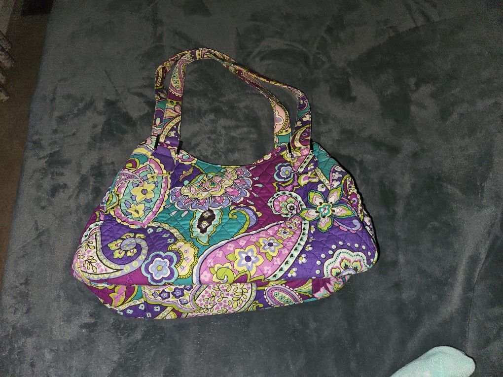 Purple Paisley Vera Bradley Bag